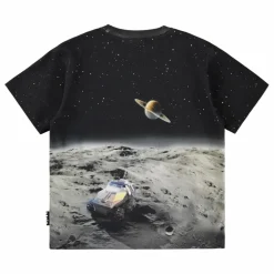 T-shirt Riley Moon Coton Bio | Noir
