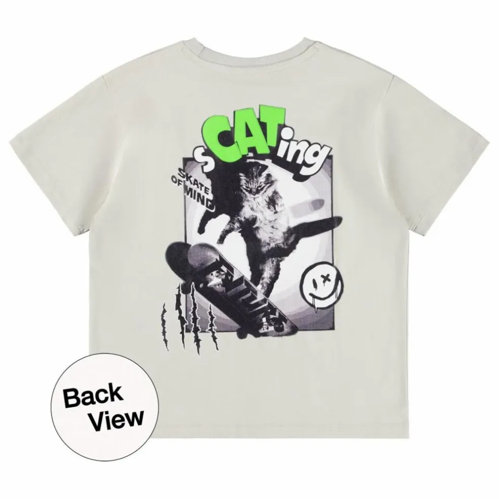 T-shirt Riley Scating Coton | Gris