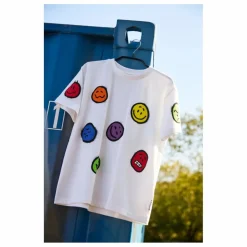 T-shirt Riley Smiley Coton Bio | Blanc