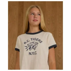 T-shirt Ringer Tigers | Ivoire