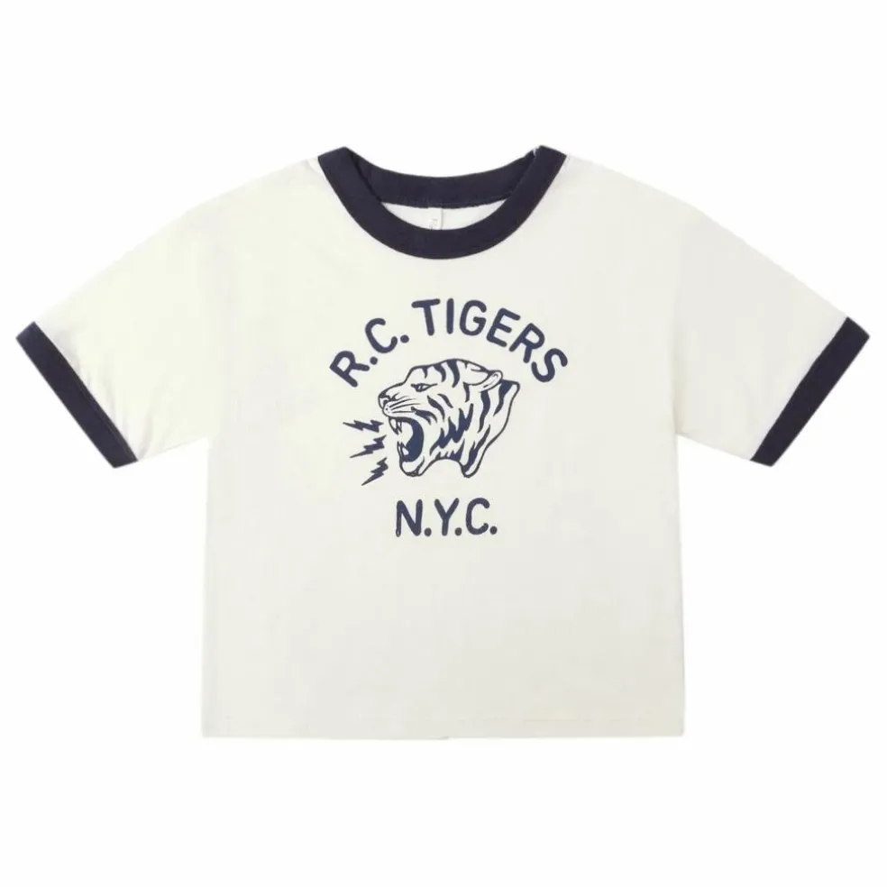 T-shirt Ringer Tigers Mini | Ivoire