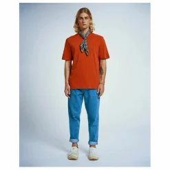 T-shirt Rodger H Coton Bio | Brique