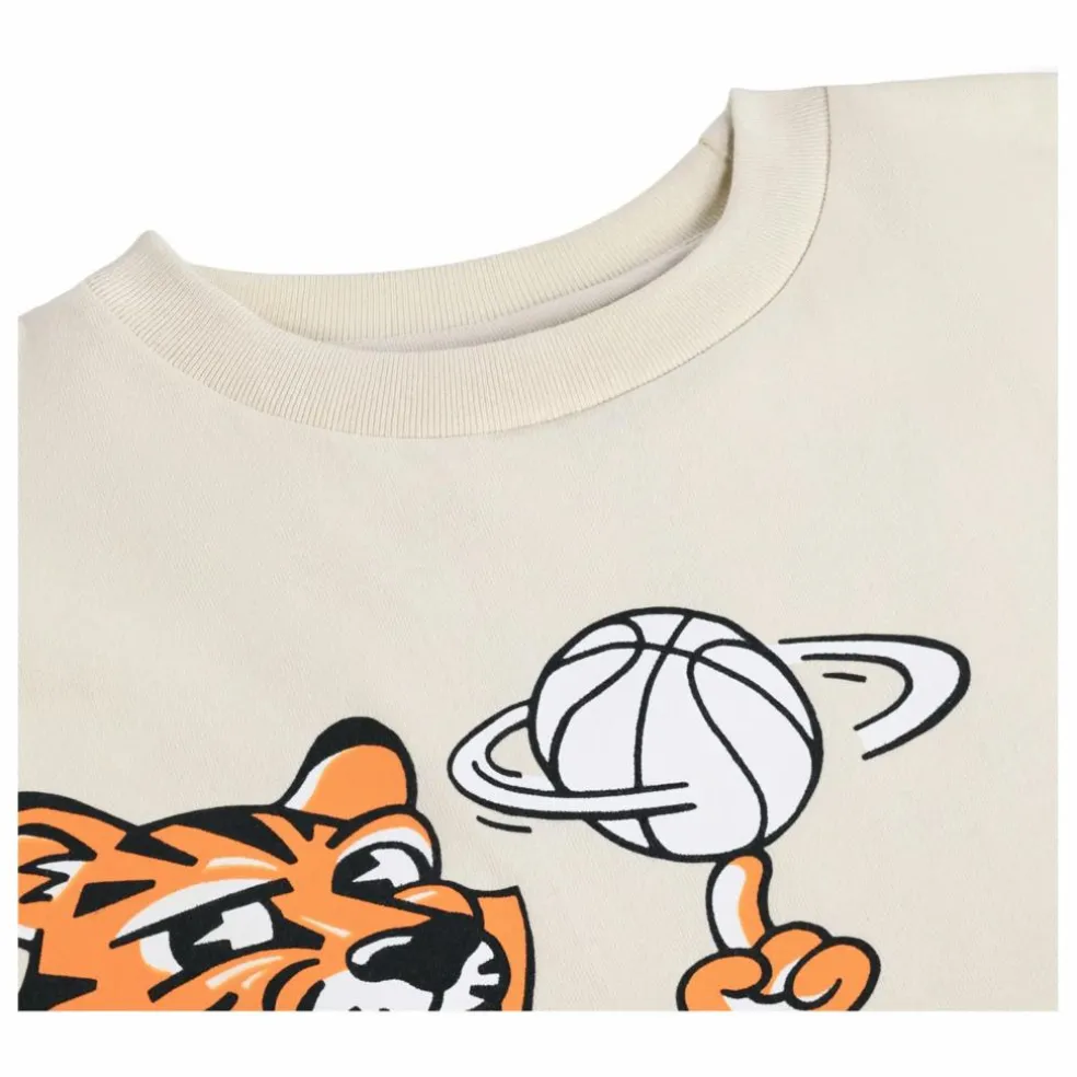T-shirt Rodney Mascottes Basketball Coton Bio | Ecru