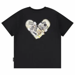 T-shirt Rodney Skate Love Coton Bio | Noir
