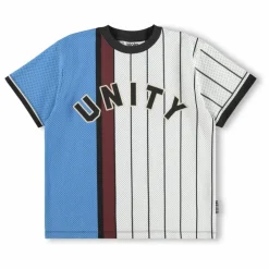 T-shirt Rodney Unity Rayé Coton Bio | Bleu