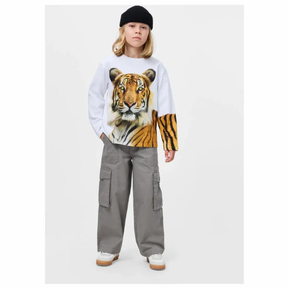 T-shirt Rollo Tigre Coton Bio | Blanc