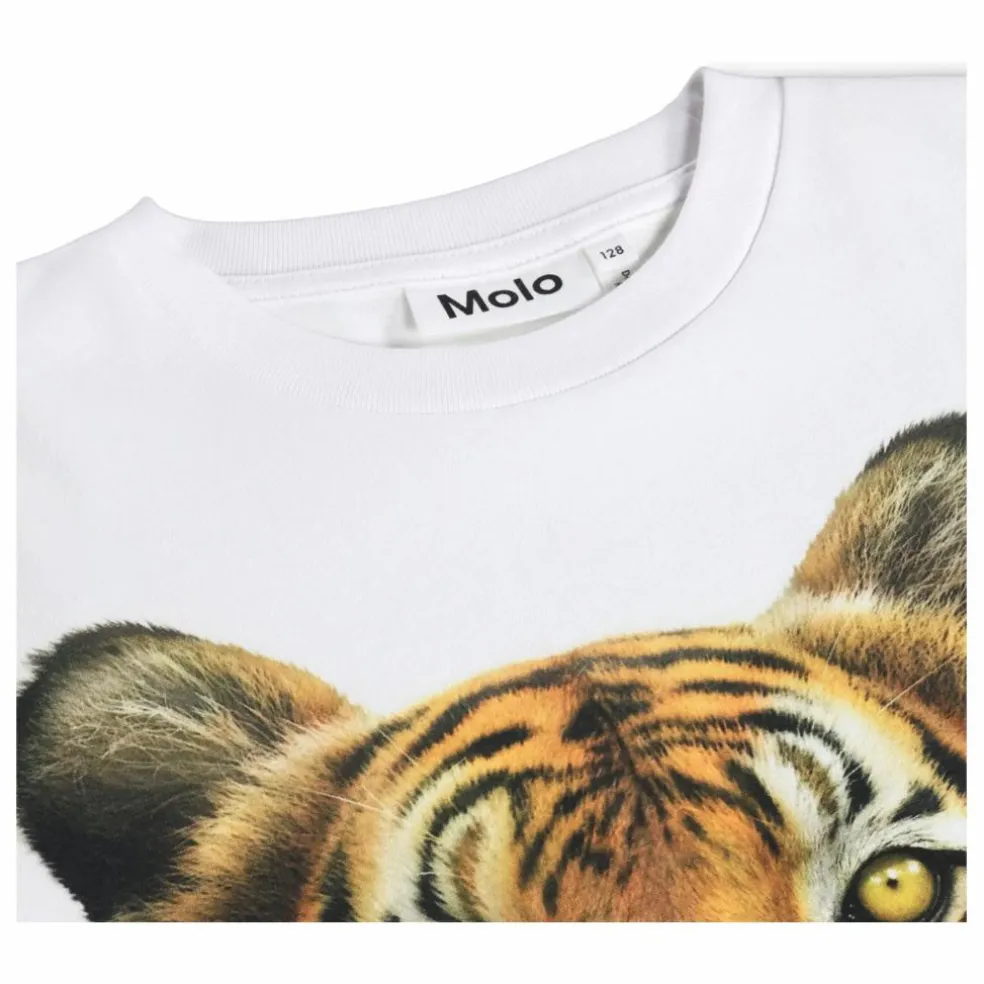 T-shirt Rollo Tigre Coton Bio | Blanc