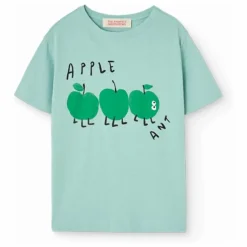 T-shirt Rooster Coton Bio | Turquoise