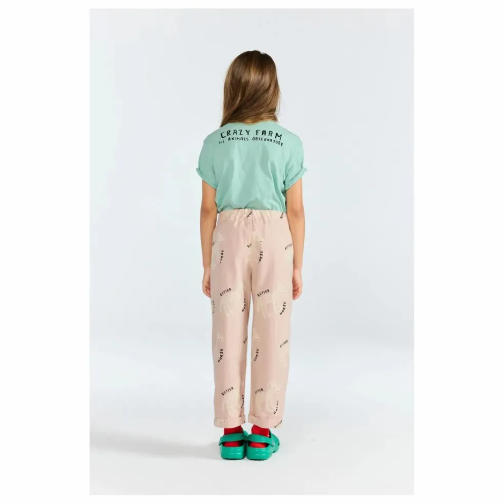 T-shirt Rooster Coton Bio | Turquoise
