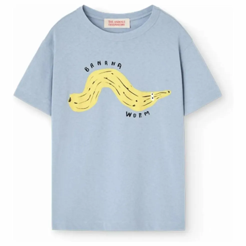 T-shirt Rooster Coton Bio | Bleu gris