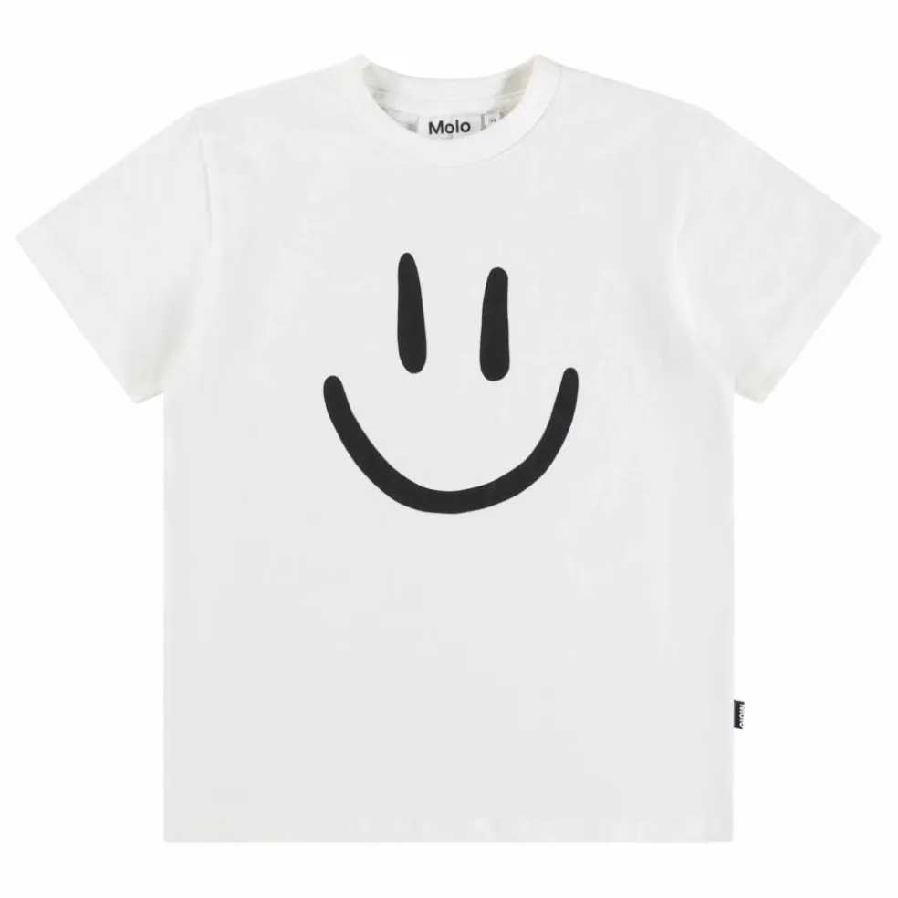 T-shirt Roxo Coton Bio | Blanc