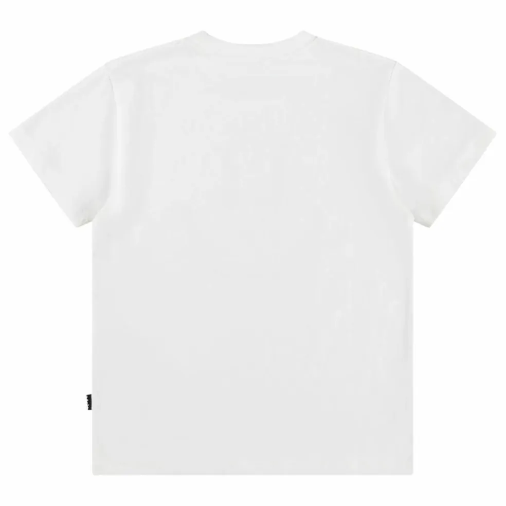 T-shirt Roxo Coton Bio | Blanc