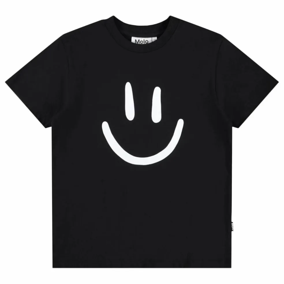 T-shirt Roxo Coton Bio | Noir