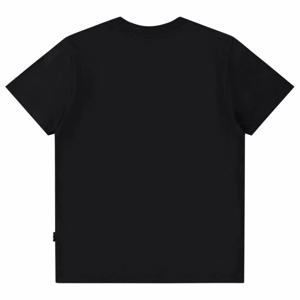 T-shirt Roxo Coton Bio | Noir