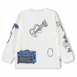 T-shirt Rube Dessins Coton Bio | Blanc