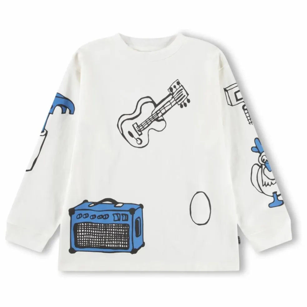 T-shirt Rube Dessins Coton Bio | Blanc