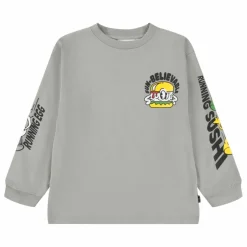T-shirt Rube Funny Food Coton Bio | Gris