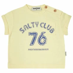 T-shirt Salty Club | Jaune