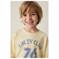 T-shirt Salty Club | Jaune