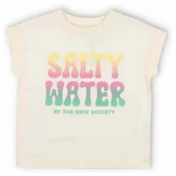 T-shirt Salty Water Petros | Ecru