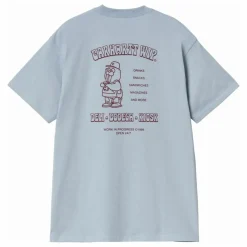 T-shirt Sandwish Coton Bio | Bleu pâle