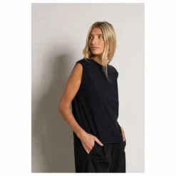T-shirt Sans Manches Freja Coton Bio | Noir