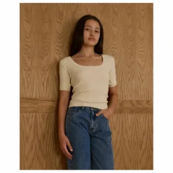 T-shirt Scallop | Ecru