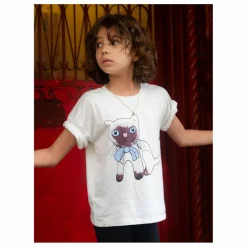 T-shirt Siamese Coton Bio | Blanc