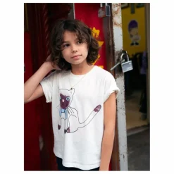 T-shirt Siamese Coton Bio | Blanc