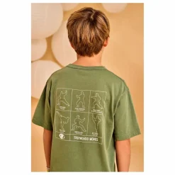 T-shirt Silas Taekwendo Coton Bio | Vert