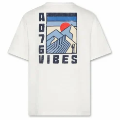 T-shirt Silas Vibes Coton Bio | Blanc