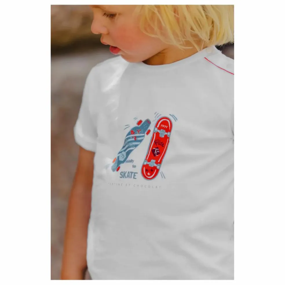 T-shirt Skate | Blanc