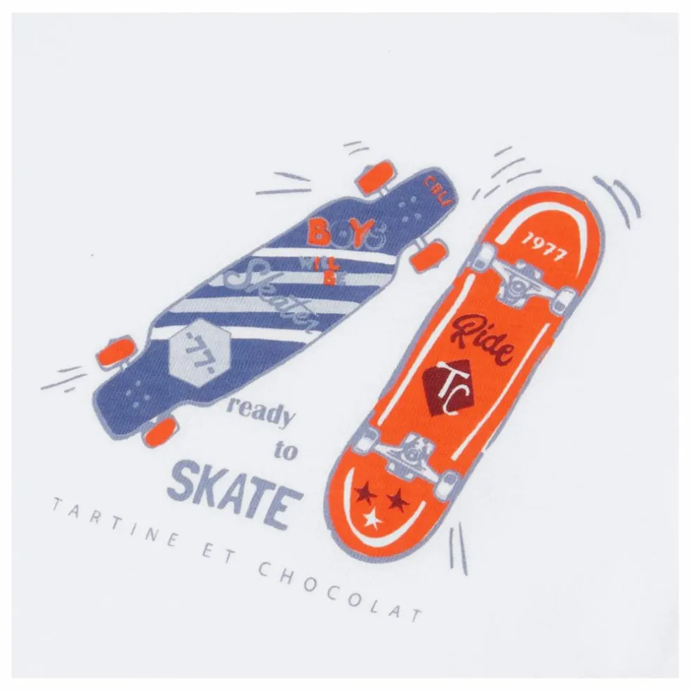 T-shirt Skate | Blanc