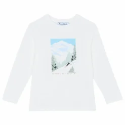 T-shirt Ski | Blanc