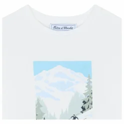 T-shirt Ski | Blanc