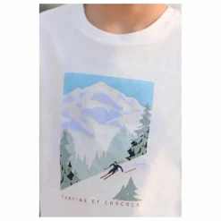 T-shirt Ski | Blanc