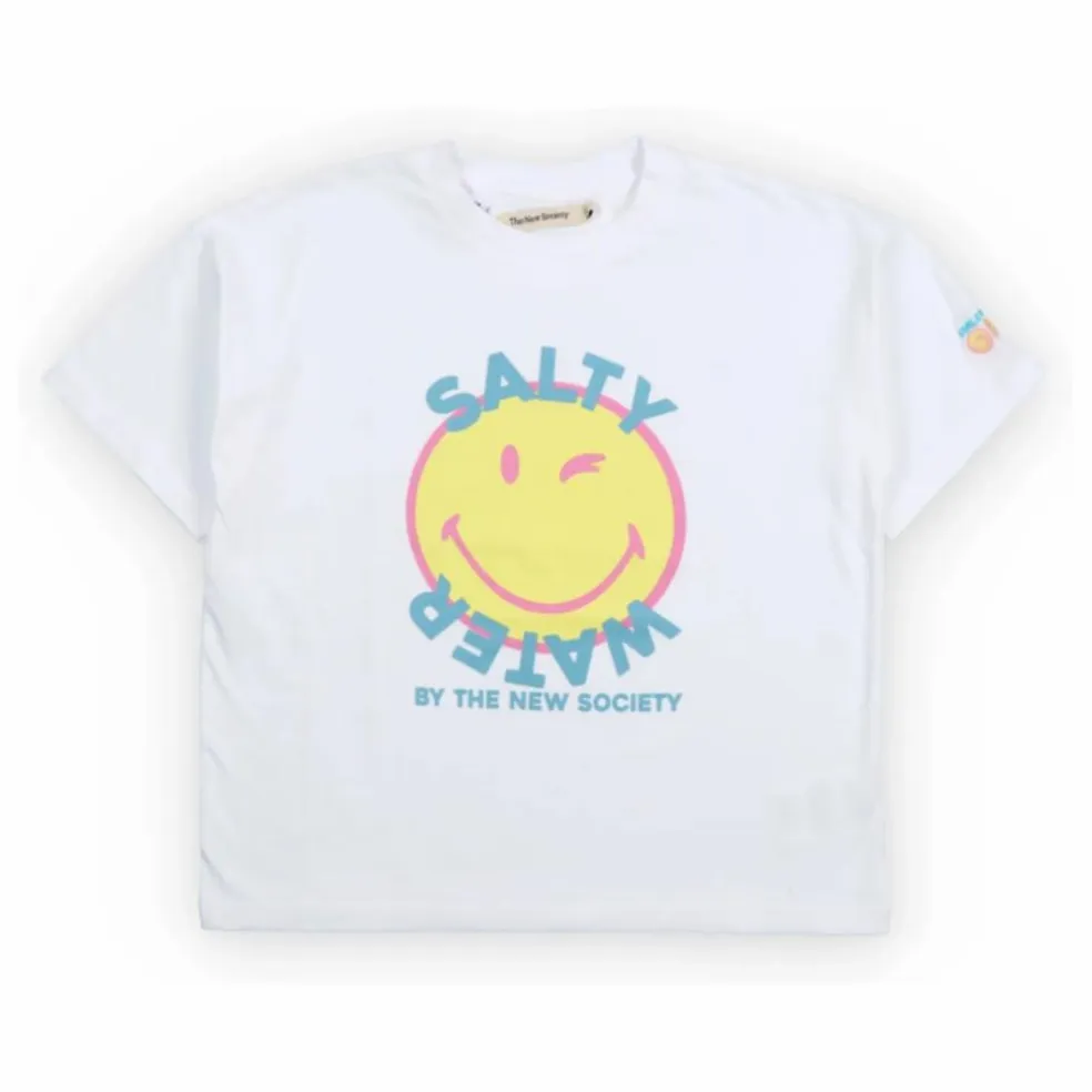 T-shirt Smiley | Blanc
