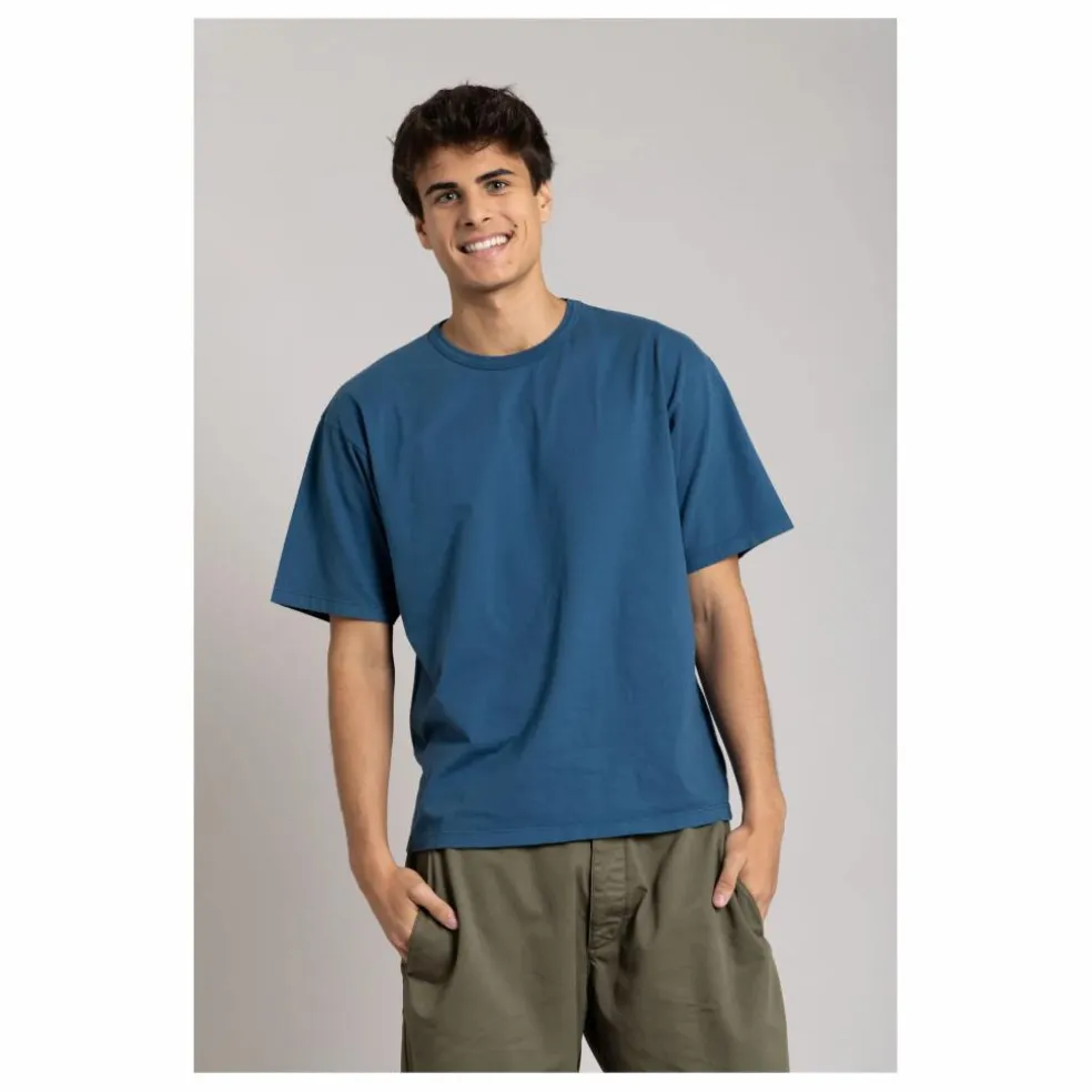 T-shirt Solal Coton Bio | Bleu
