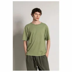 T-shirt Solal Coton Bio | Vert kaki clair