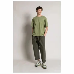 T-shirt Solal Coton Bio | Vert kaki clair