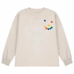 T-shirt Sourire Coton Bio | Ecru