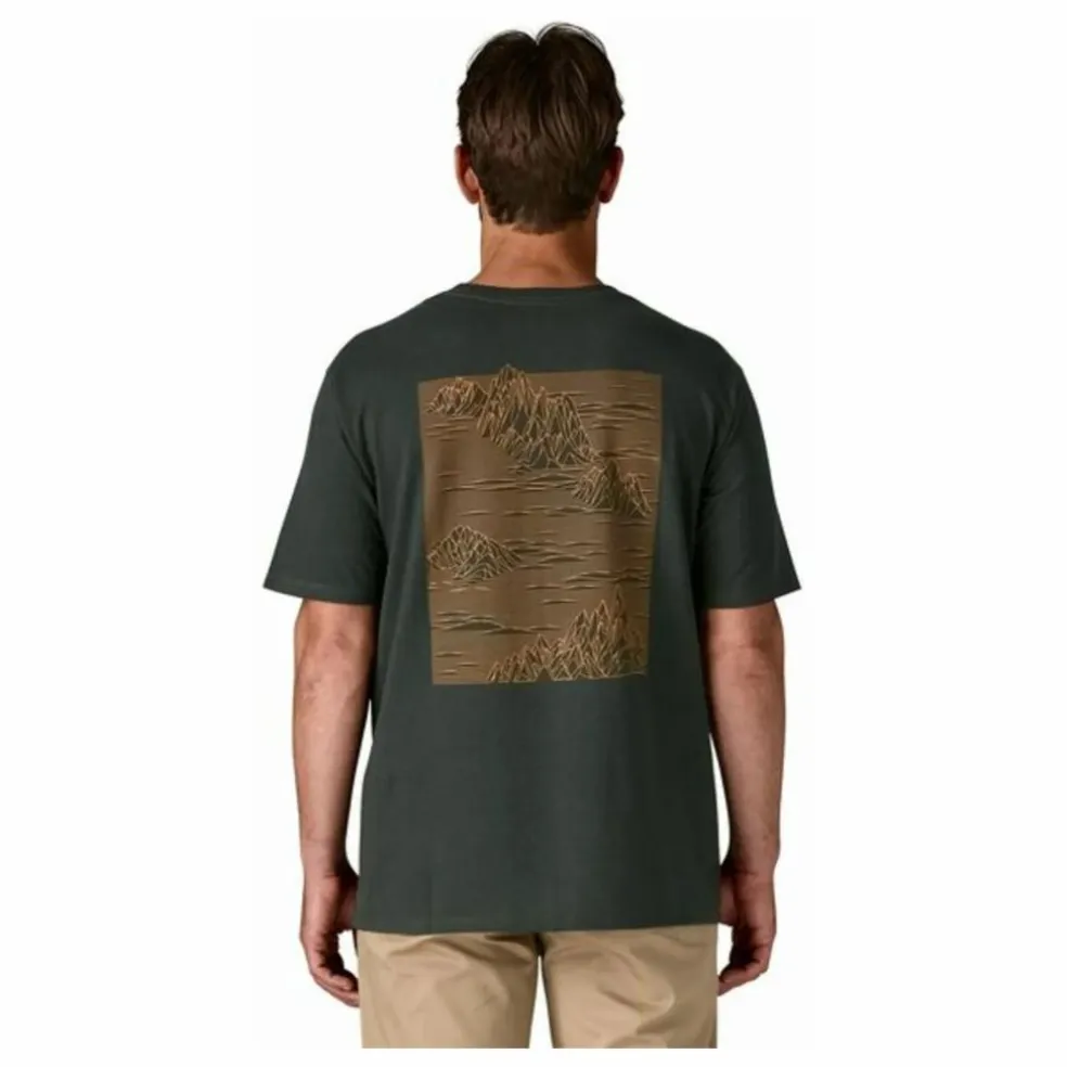 T-shirt Strataspire Responsibili Fibres Recyclées | Vert foncé