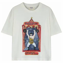 T-shirt Strong Man Coton Bio | Blanc