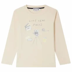 T-shirt Tadda Jersey Coton Bio | Vanille