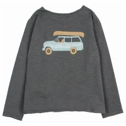 T-shirt Tahoe Coton Bio | Gris anthracite