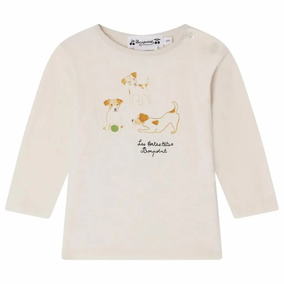 T-shirt Tahsin Coton Bio | Ivoire