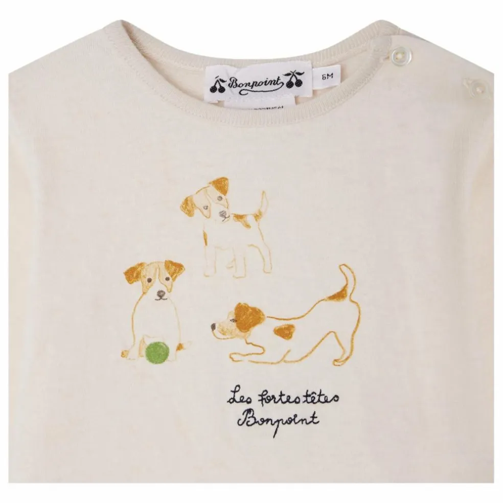 T-shirt Tahsin Coton Bio | Ivoire