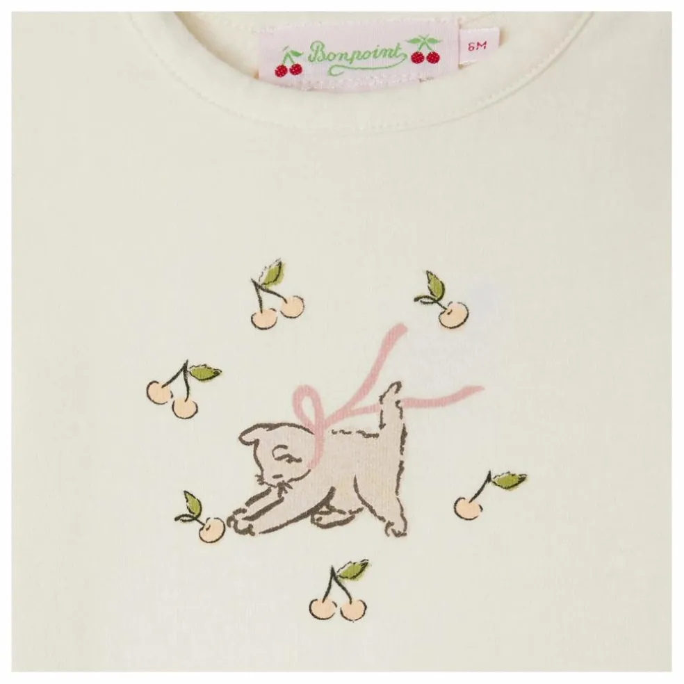 T-shirt Tahsina Coton Bio | Ecru