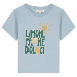 T-Shirt Tayo Coton Bio | Bleu ciel