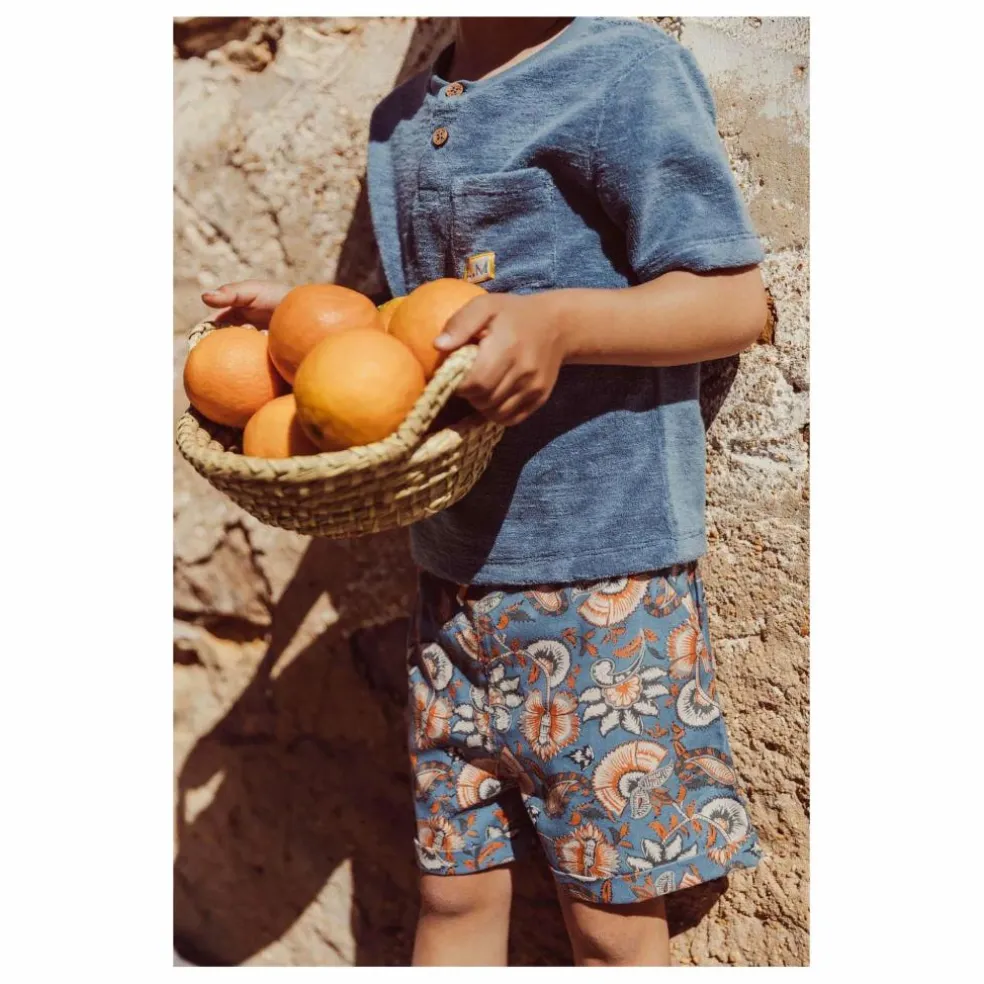 T-Shirt Tazo Eponge Bio | Bleu
